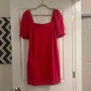 Draper James rsvp red mini dress